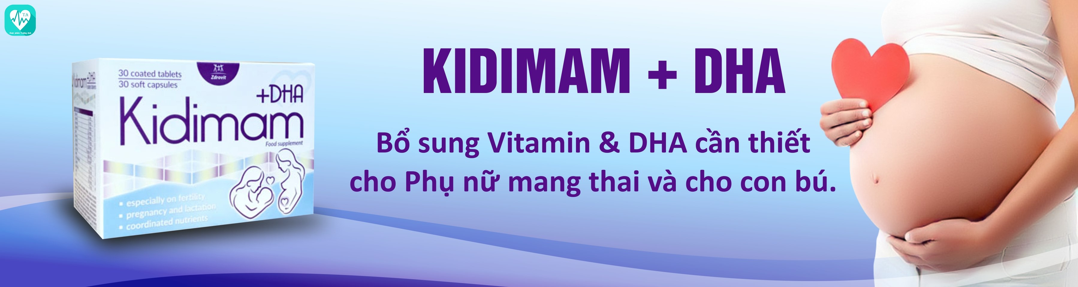 Kidimam+DHA - Giúp bổ sung vitamin và khoáng chất của Poland