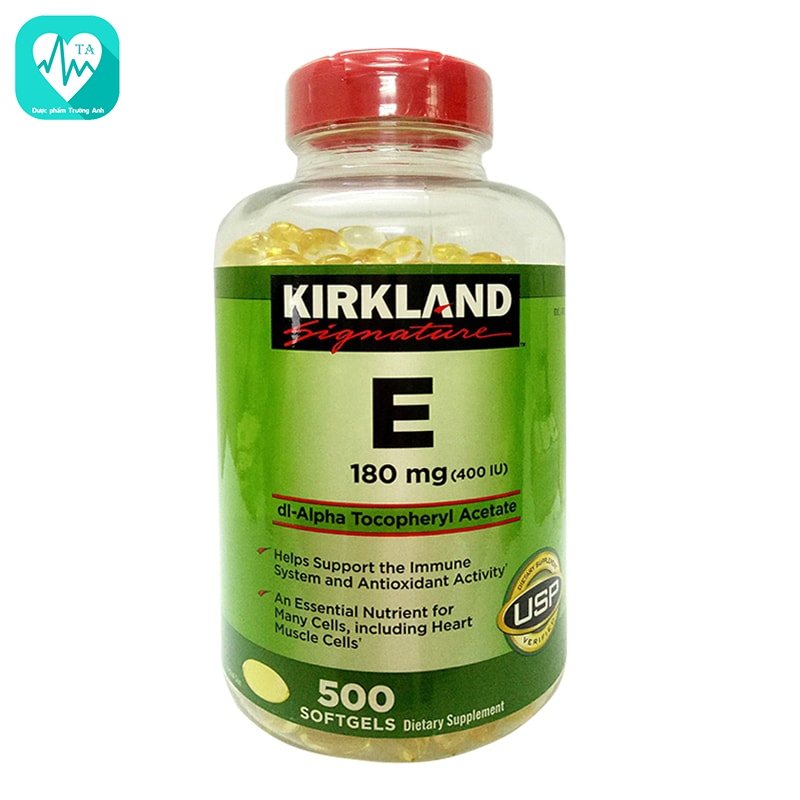 Kirkland Vitamin E - Giúp làm đẹp da, chống lão hóa da của USA