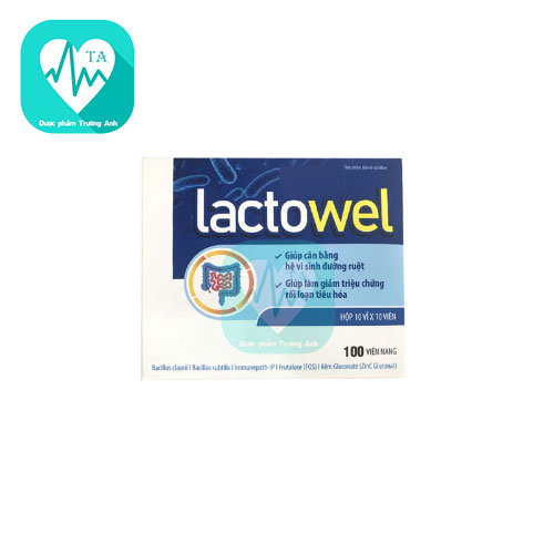 Lactowel Fusi - Giúp giảm các triệu chứng rối loạn tiêu hóa