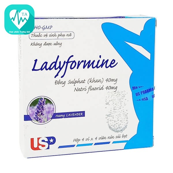 Ladyformine - Giúp vệ sinh vùng kín hàng ngày của phụ nữ hiệu quả