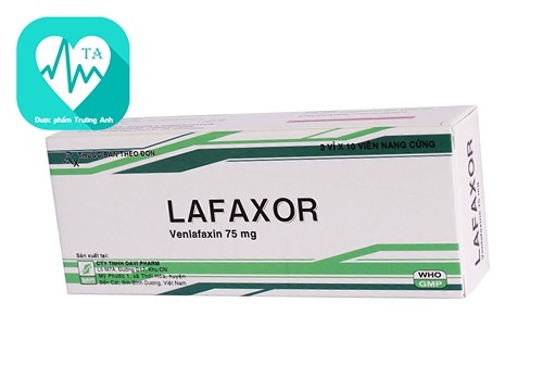 Lafaxor - Thuốc điều trị bệnh trầm cảm hiệu quả
