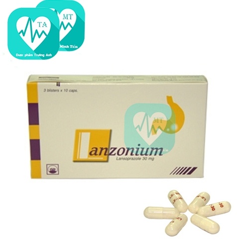 Lanzonium 30mg Pymepharco - Thuốc điều trị viêm loét dạ dày tá tràng hiệu quả