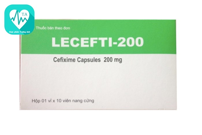 Lecefti 200 - Thuốc điều trị nhiễm khuẩn hiệu quả của India