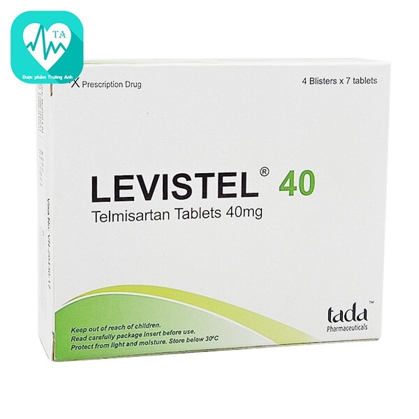 Levistel 40 - Thuốc điều trị cao huyết áp của Tây Ban Nha