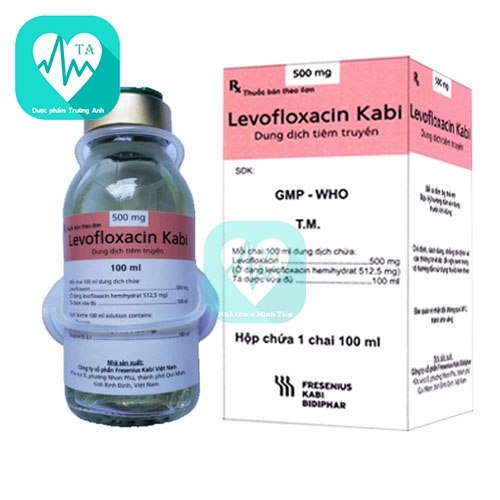 Levofloxacin Bidiphar 500mg/100ml - Thuốc điều trị nhiễm khuẩn 