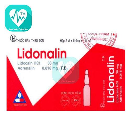 Lidonalin Vinphaco - Thuốc gây tê hiệu quả