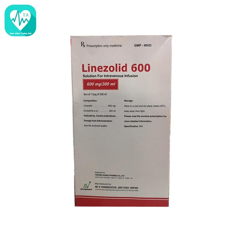 Linod 600mg/300ml - Thuốc điều trị nhiễm khuẩn hiệu quả của India