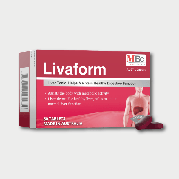 Livaform - Giúp tăng cường chức năng gan hiệu quả của Úc