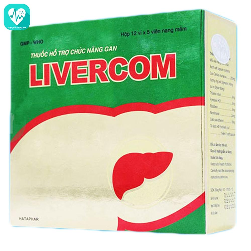 Livercom - Giúp hỗ trợ bảo vệ gan hiệu quả của France