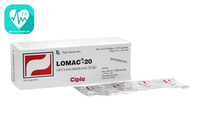 Lomac - Thuốc điều trị viêm loét dạ dày hiệu quả của India