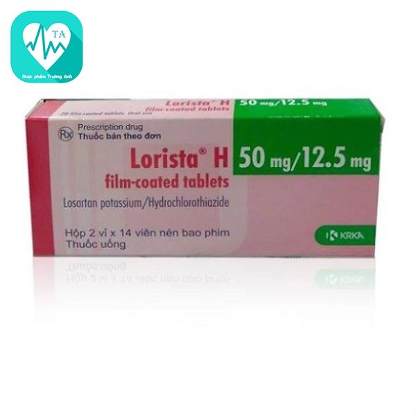 Lorista H - Thuốc điều trị tăng huyết áp hiệu quả của Slovenia