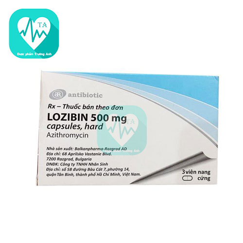 Lozibin 500mg Balkanpharma - Điều trị nhiễm khuẩn hiệu quả
