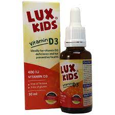 Luxkids (Vitamin D3) - Giúp bổ sung Vitamin D3 hiệu quả của Đức