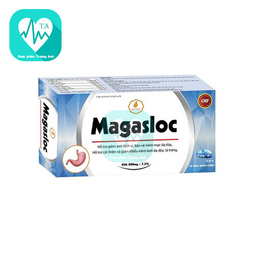 Magasloc - Hỗ trợ giảm viêm loét dạ dày, tá tràng