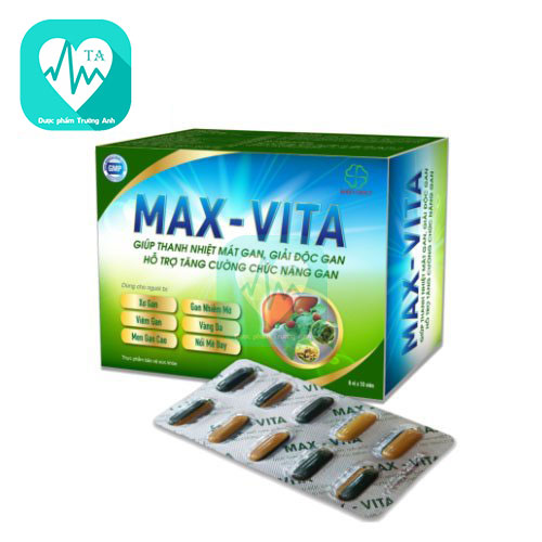 Max-vita - Giúp thanh nhiệt, mát gan, giải độc gan