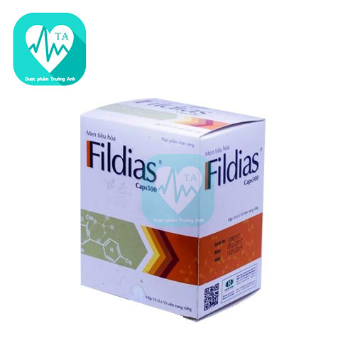 Men tiêu hóa Fildias - Giúp trị rối loạn tiêu hóa, chướng bụng