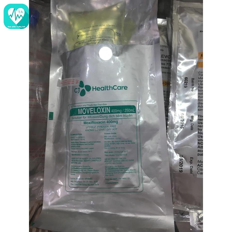 Moveloxin 400mg/250ml - Thuốc điều trị nhiễm trùng hiệu quả của Korea