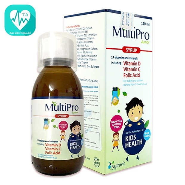 MultiPro Junior 120ml - Giúp bổ sung Vitamin và khoáng chất cho cơ thể của Anh