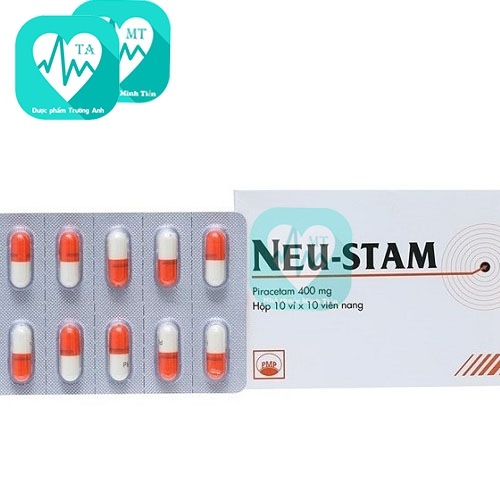 Neu-Stam 400mg Pymepharco - Thuốc điều trị các tổn thương não 