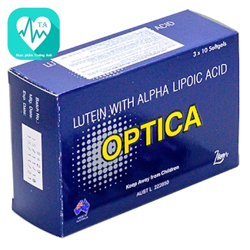 Optica - Thuốc điều trị đục thủy tinh thể hiệu quả của Autralia