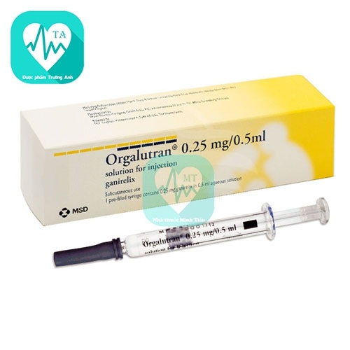 Orgalutran 0.25mg/0.5ml MSD - Thuốc điều trị vô sinh của Đức
