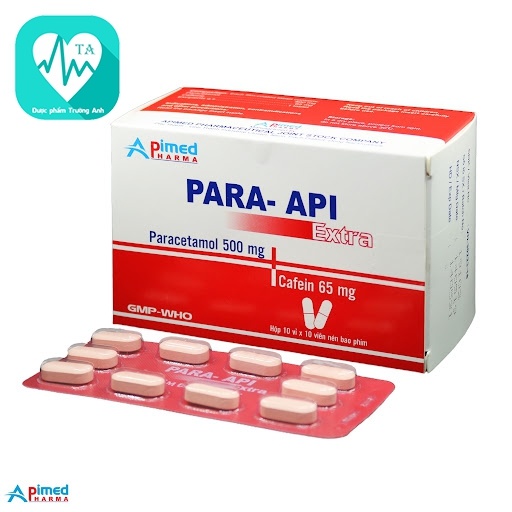 Para-Api Extra - Thuốc giảm đau, hạ sốt hiệu quả của Apimed