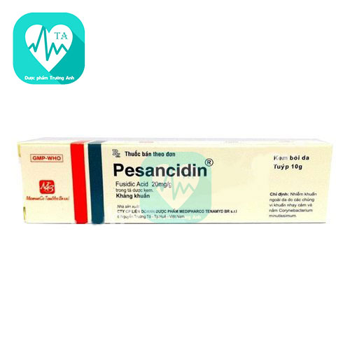 Pesancidin Cream 10g Medipharco - Điều trị nhiễm trùng da