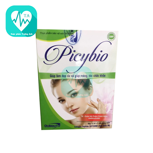 Picybio Dolexphar - Hỗ trợ làm đẹp da, giúp móng & tóc chắc khỏe