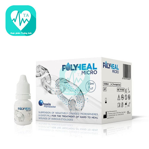 Polyheal Micro 7,5ml - Giúp thúc đẩy nhanh lành vết thương