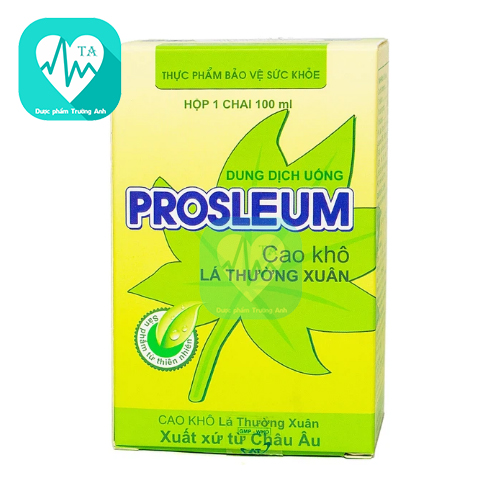 Prosleum An Thiên (chai 100ml) - Giúp giảm ho, rát họng hiệu quả