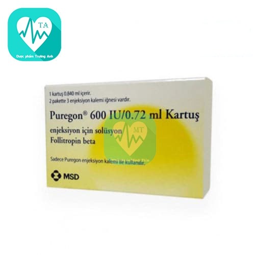 Puregon 600IU/0.72ml MSD - Thuốc kích thích rụng trứng của Đức