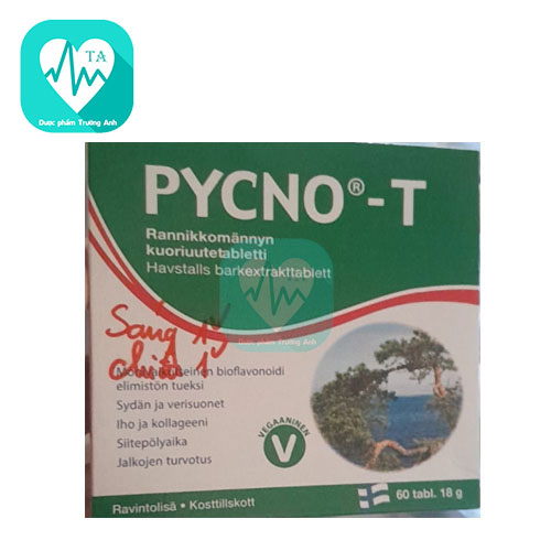 Pycno-T - Giúp cải thiện lưu lượng máu hiệu quả