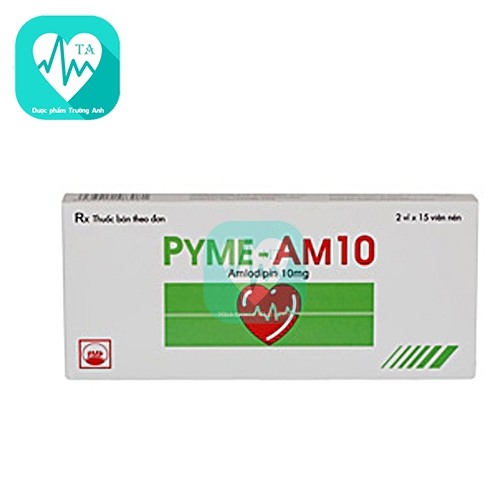 Pyme AM10 Pymepharco - Thuốc điều trị tăng huyết áp vô căn hiệu quả