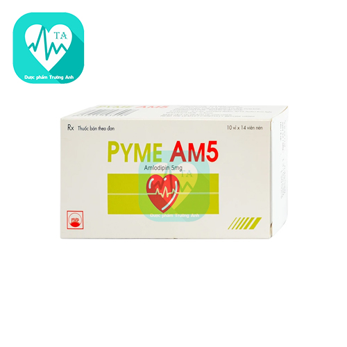 Pyme AM5 Pymepharco (viên nén) - Điều trị tăng huyết áp hiệu quả
