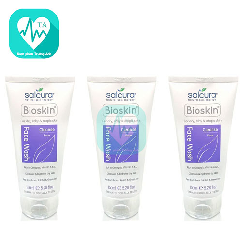 Salcura Bioskin Face Wash Cleanse 150ml - Sữa rửa mặt làm sạch da