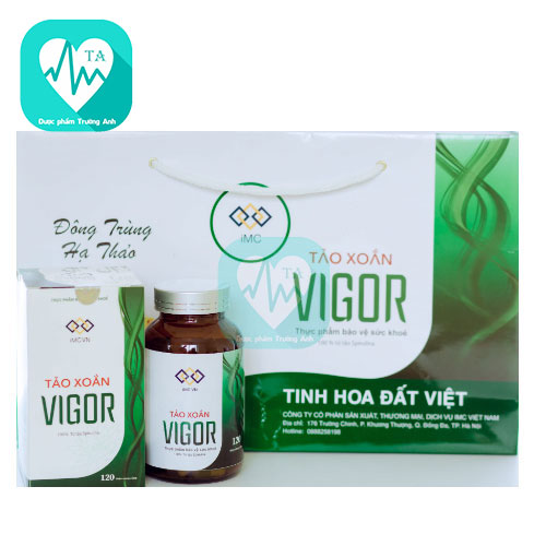Tảo xoắn Vigor Vesta - Hỗ trợ giúp cơ thể khỏe mạnh 