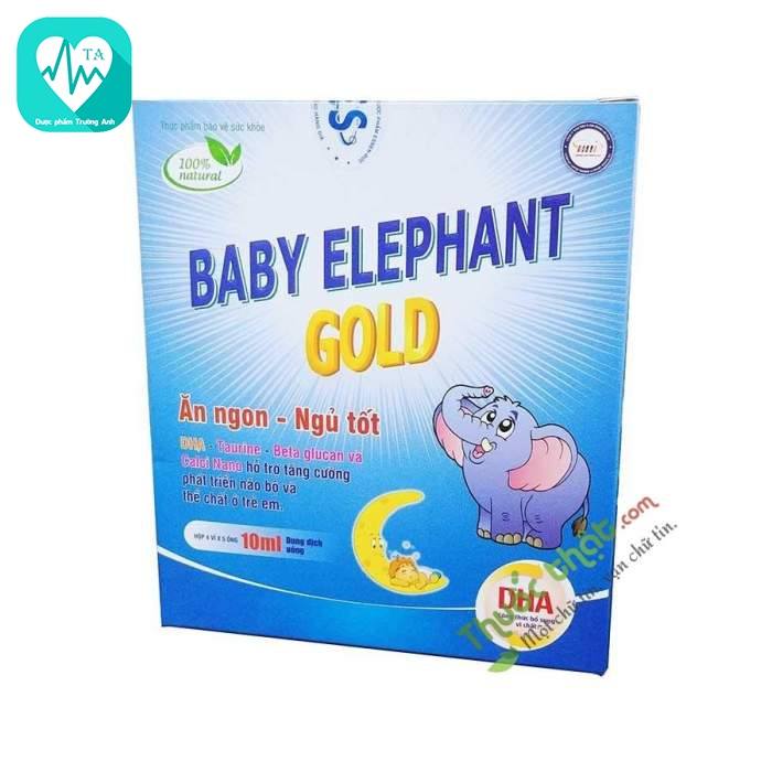 Thực Phẩm Chức Năng Baby Elephant Gold Hộp 4 Vỉ