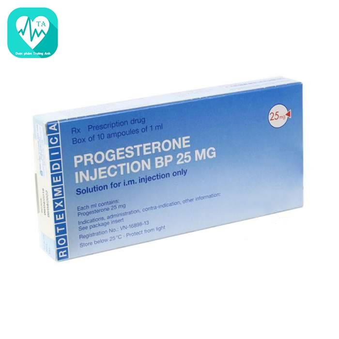 Thuốc Progesterone Injection BP 25mg