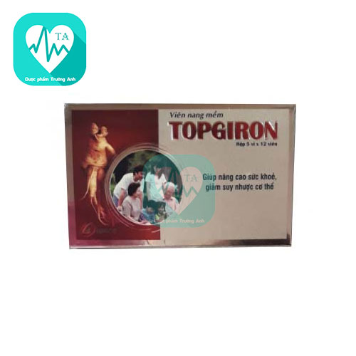 Topgiron HDPharma - Hỗ trợ bồi bổ sức khỏe hiệu quả