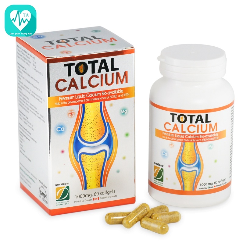 Total Calcium - Giúp bổ sung canxi hiệu quả của Canada