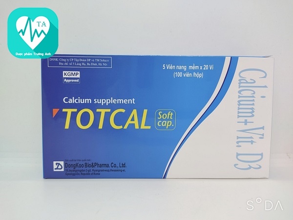Totcal - Giúp bổ sung vitamin hiệu quả của Korea