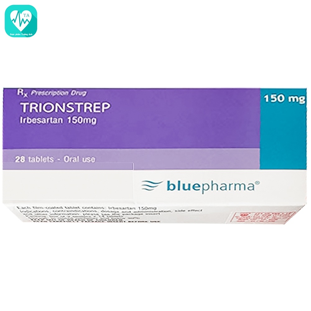 Trionstrep - Thuốc điều trị tăng huyết áp nguyên phát của Portugal