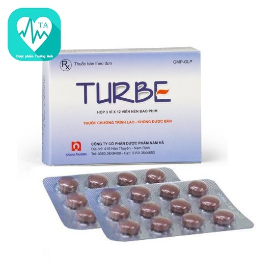 Turbe - Thuốc đặc trị bệnh lao phổi ở người lớn hiệu quả