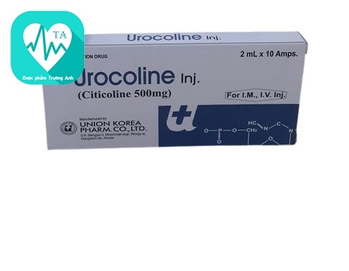 Urocoline 500mg - Thuốc điều trị bệnh não cấp và mạn tính của Korea