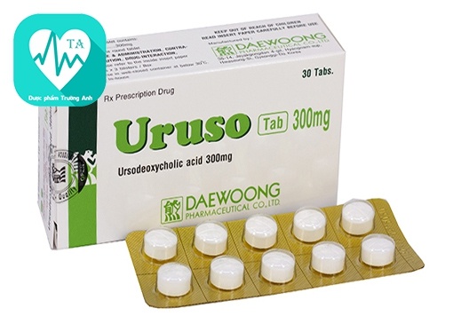 Uruso 300mg - Thuốc điều trị viêm túi mật hiệu quả của Korea