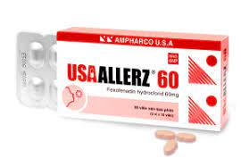 Usaallerz 60mg - Thuốc điều trị viêm mũi dị ứng của Ampharco USA