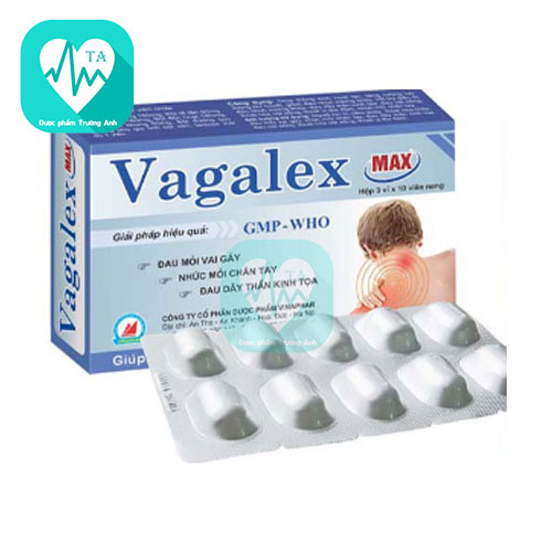 VAGALEX MAX Vinaphar - Giúp tái tạo sụn khớp, giảm đau xương khớp