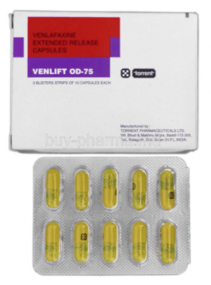 Venlift OD 75 - Thuốc điều trị trầm cảm hiệu quả của India