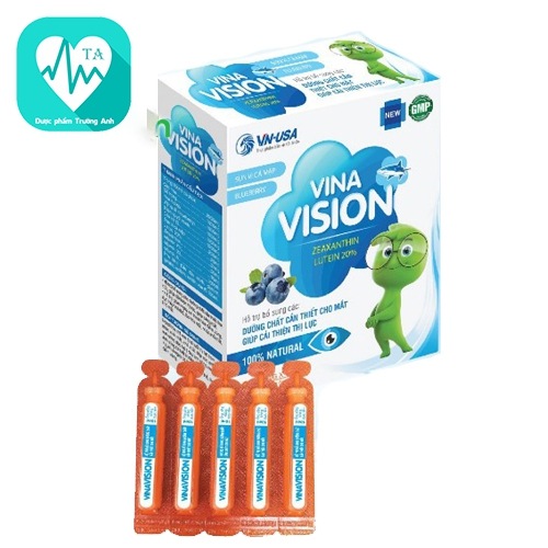 Vina Vision - Giúp bổ sung các dưỡng chất cần thiết cho mắt hiệu quả