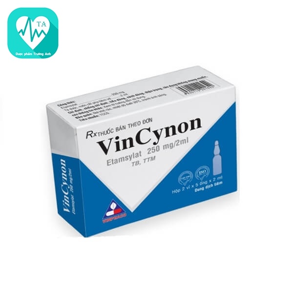 VinCynon 25mg - Thuốc điều trị ngắn hạn mất máu hiệu quả